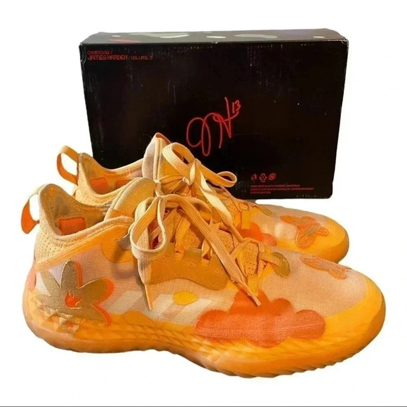 adidas Shoes - Adidas Harden Vol. 5 Futurenatural Acid Orange RARE Men's Sz 8.5 Women's…